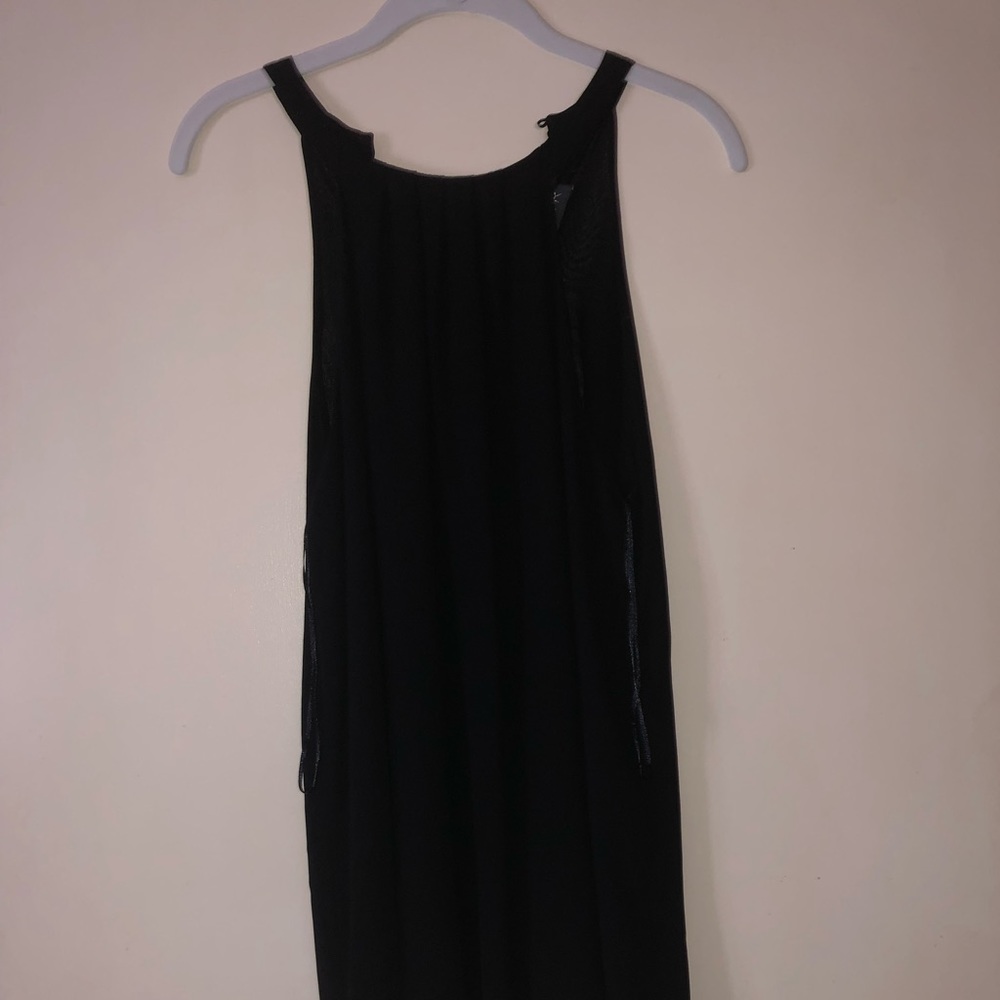 Formal Black Slip Dress